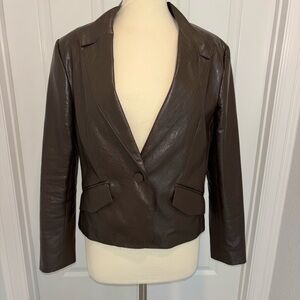 DREW Dark Brown Blazer